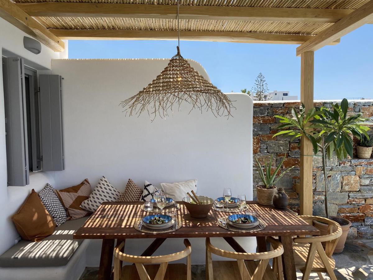 Villa Ypsilon Naxos - Luxury Holiday House With Amazing Sea View & Private Pool Αγία Άννα Εξωτερικό φωτογραφία